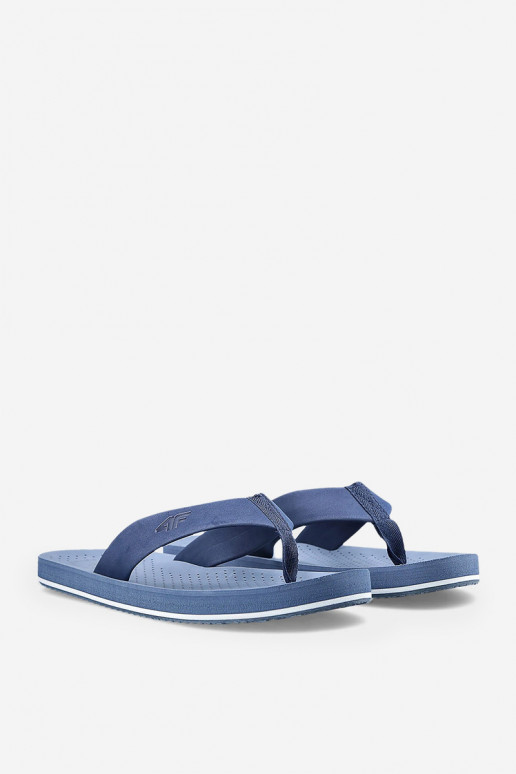Pantofole da uomo Pantofole 4FRMM00FFLIM139-30S blu scuro