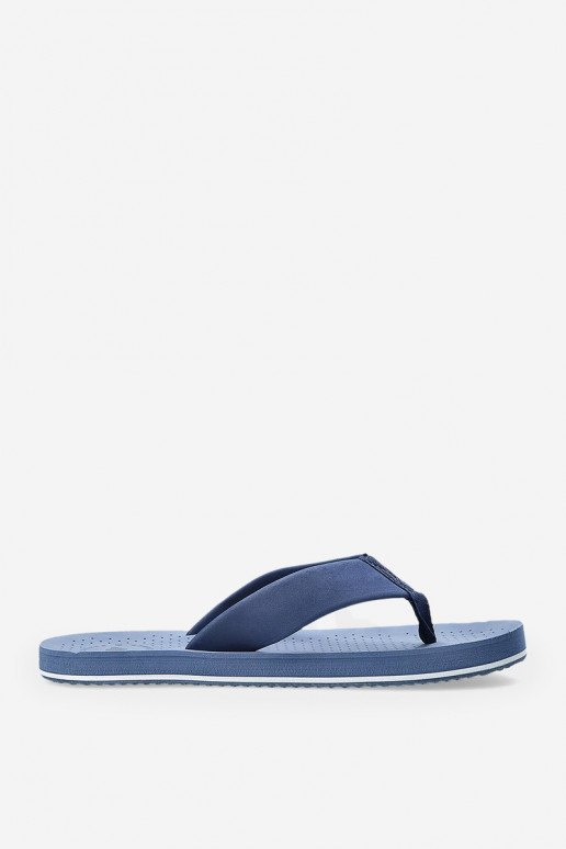 Pantofole da uomo Pantofole 4FRMM00FFLIM139-30S blu scuro