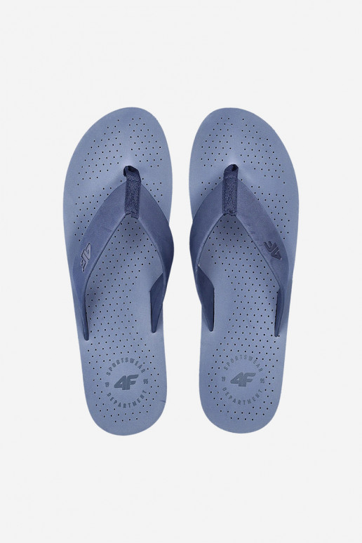 Pantofole da uomo Pantofole 4FRMM00FFLIM139-30S blu scuro
