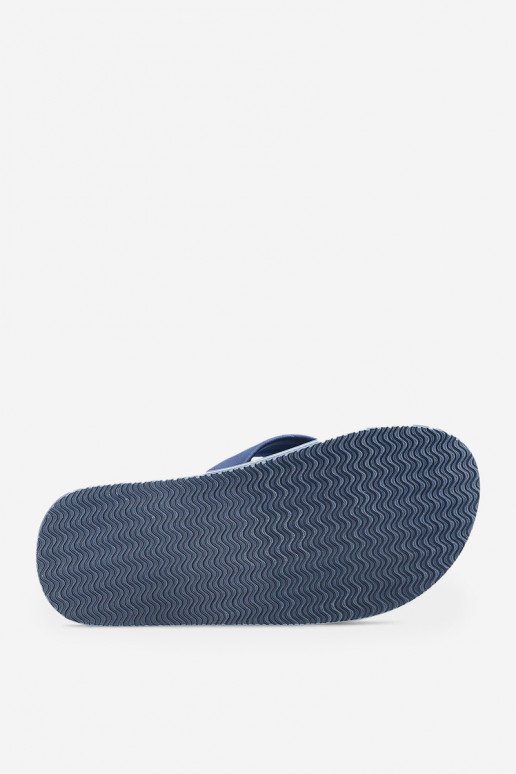 Pantofole da uomo Pantofole 4FRMM00FFLIM139-30S blu scuro