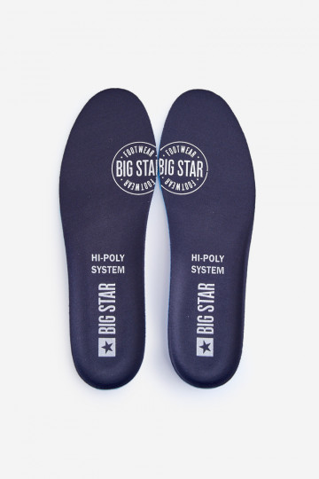 Solette Do Butów BIG STAR HI-POLY SYSTEM 2 paia blu scuro