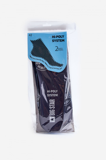 Solette Do Butów BIG STAR HI-POLY SYSTEM 2 paia blu scuro 2