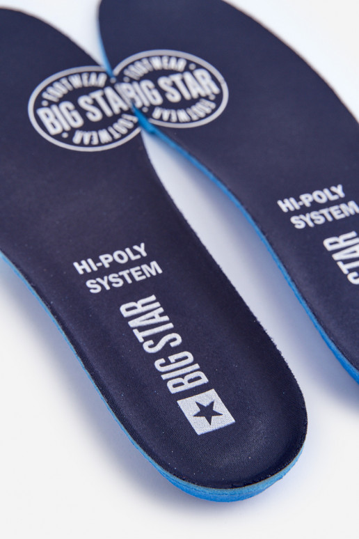 Solette Do Butów BIG STAR HI-POLY SYSTEM 2 paia blu scuro