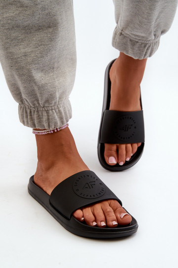 Ciabatte da donna 4FMM00FFLIF045-20S nere