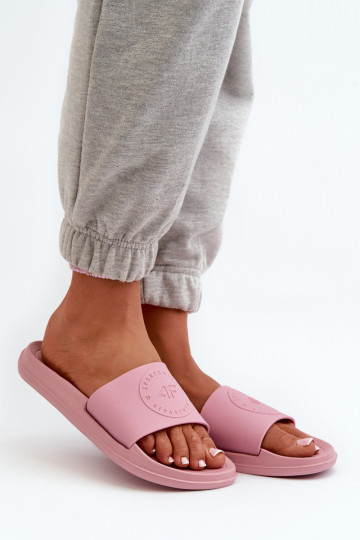 Ciabatte da donna 4FMM00FFLIF045-56S rosa 2