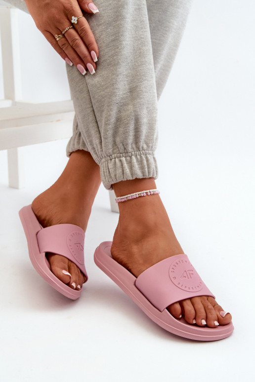 Ciabatte da donna 4FMM00FFLIF045-56S rosa Ciabatte da donna 4FMM00FFLIF045-56S rosa