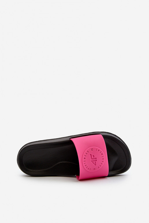 Ciabatte da donna 4FMM00FFLIF045-55S rosa-nero