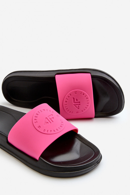 Ciabatte da donna 4FMM00FFLIF045-55S rosa-nero