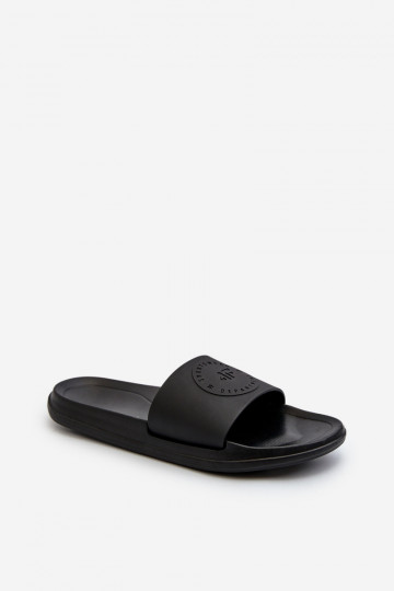 Pantofole da uomo 4FMM00FFLIM047A-20S colore nero