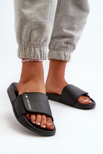 Ciabatte da donna 4FMM00FFLIF031A-20S nere