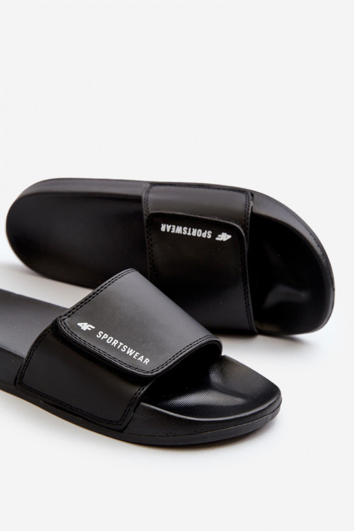 Ciabatte da donna 4FMM00FFLIF031A-20S nere