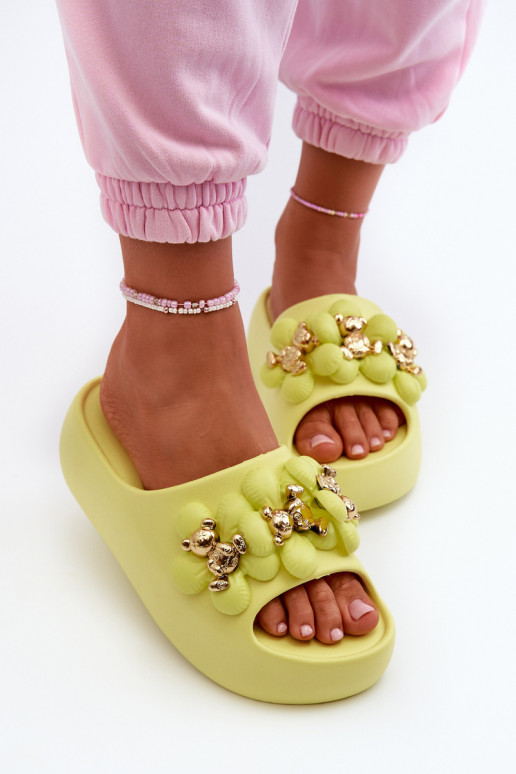 Pantofole da donna Pantofole leggere con bellissimi dettagli con suola massiccia Kalkės Bremavia