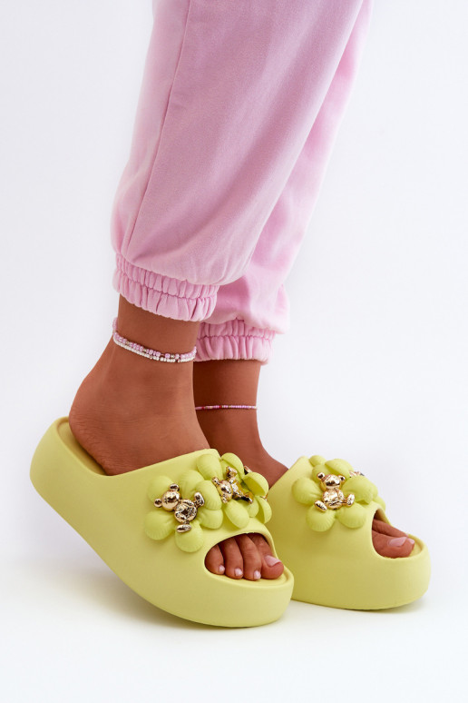 Pantofole da donna Pantofole leggere con bellissimi dettagli con suola massiccia Kalkės Bremavia