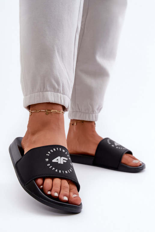 Ciabatte da donna 4FMM00FFLIF044A-20S nere