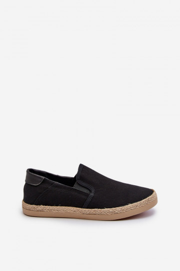da uomo Espadrillas sneakers Su Braid colore nero Fenen 2