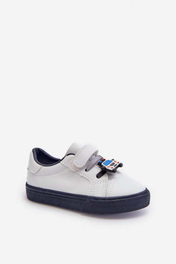 Scarpe da ginnastica per bambini per il tempo libero Z Przypinku Colore bianco-blu scuro Pennyn