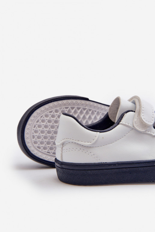 Scarpe da ginnastica per bambini per il tempo libero Z Przypinku Colore bianco-blu scuro Pennyn