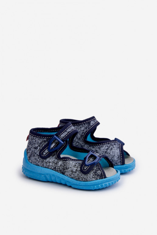 Ciabatte sandali Bambini NEL 310-19 GOKIDS colore grigio