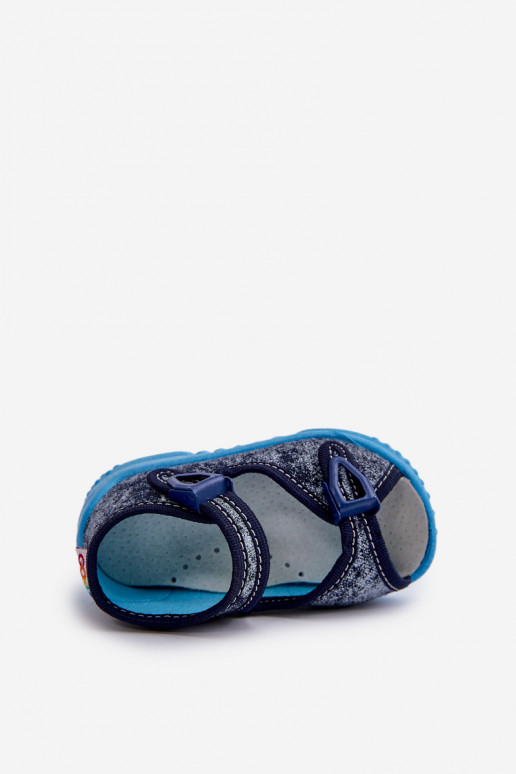 Ciabatte sandali Bambini NEL 310-19 GOKIDS colore grigio Ciabatte sandali Bambini NEL 310-19 GOKIDS colore grigio