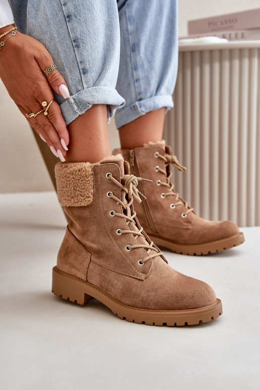 Stivaletti da lavoro riscaldati da donna To the Castle colore marrone Mivael