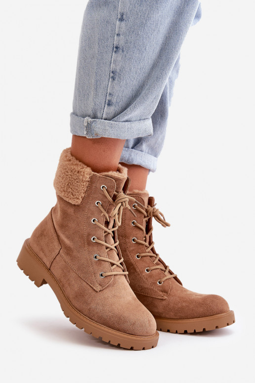 Stivaletti da lavoro riscaldati da donna To the Castle colore marrone Mivael