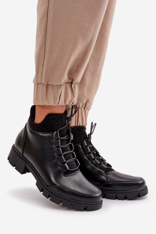 scarpe con tacco basso da donna riscaldamento in ecopelle colore nero Erisabelle scarpe con tacco basso da donna riscaldamento in ecopelle colore nero Erisabelle