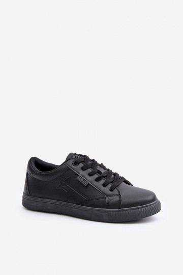 Scarpe casual da uomo in ecopelle Big Star OO174021 Hi-Poly System colore nero
