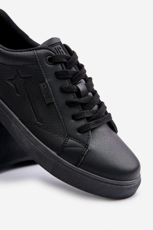 Scarpe casual da uomo in ecopelle Big Star OO174021 Hi-Poly System colore nero