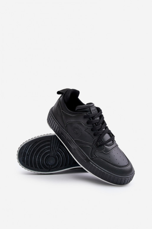 Scarpe modello sneakers per uomo in ecopelle Big Star OO174004 colore nero