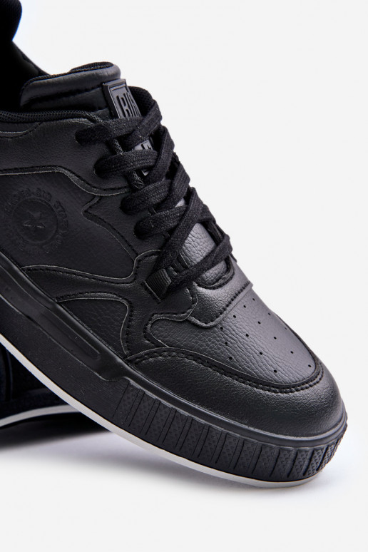 Scarpe modello sneakers per uomo in ecopelle Big Star OO174004 colore nero