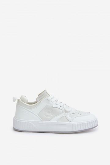 Scarpe modello sneakers per uomo in ecopelle Big Star OO174003 Colore bianco 2