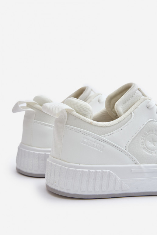 Scarpe modello sneakers per uomo in ecopelle Big Star OO174003 Colore bianco