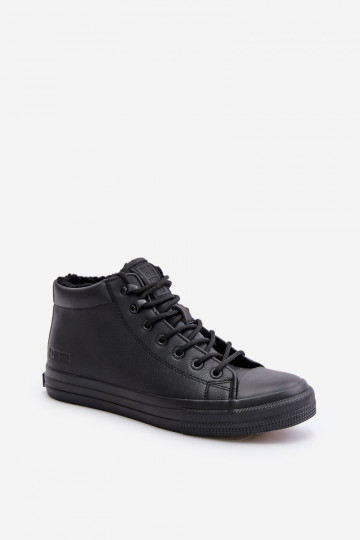 riscaldamento Scarpe casual da uomo in ecopelle Big Star OO174607 colore nero