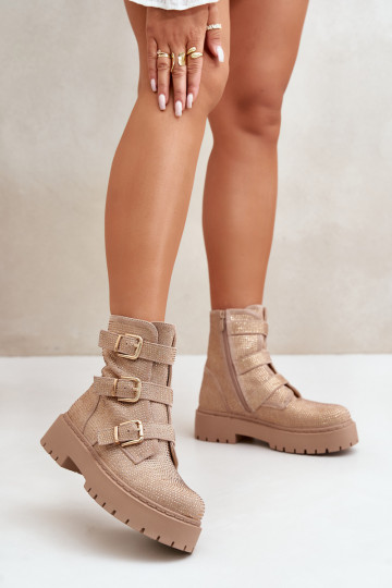 riscaldamento Stivali da donna Con decorazione beige Ciascia 2