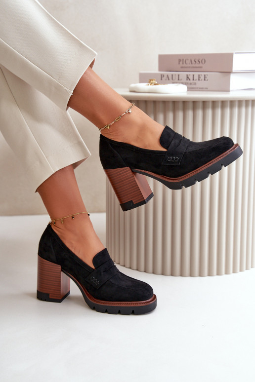 Scarpe con tacco da donna realizzate...