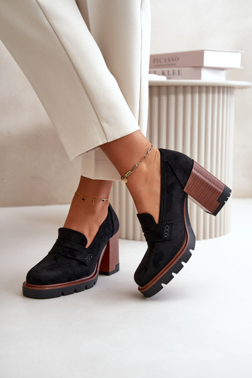 Scarpe con tacco da donna realizzate...