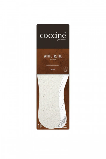 Solette Coccine INhite Frotte spugna di cotone su schiuma di lattice 34-41