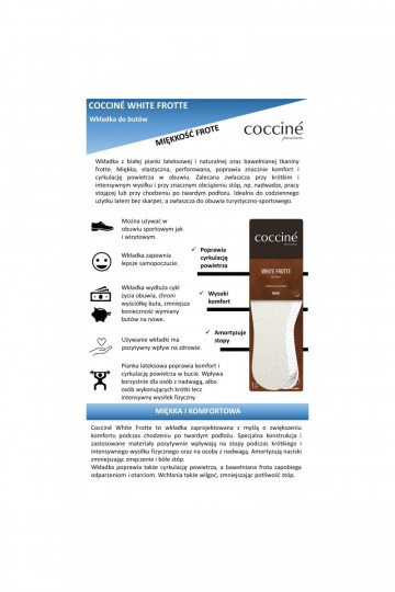Solette Coccine INhite Frotte spugna di cotone su schiuma di lattice 34-41 2