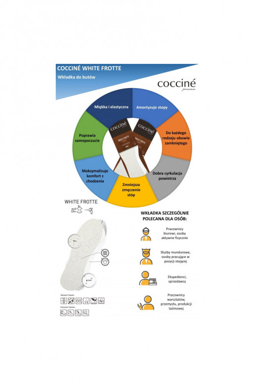 Solette Coccine INhite Frotte spugna di cotone su schiuma di lattice 34-41