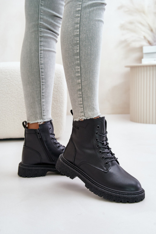 riscaldamento Stivaletti da lavoro Femminile OO274A126 colore nero