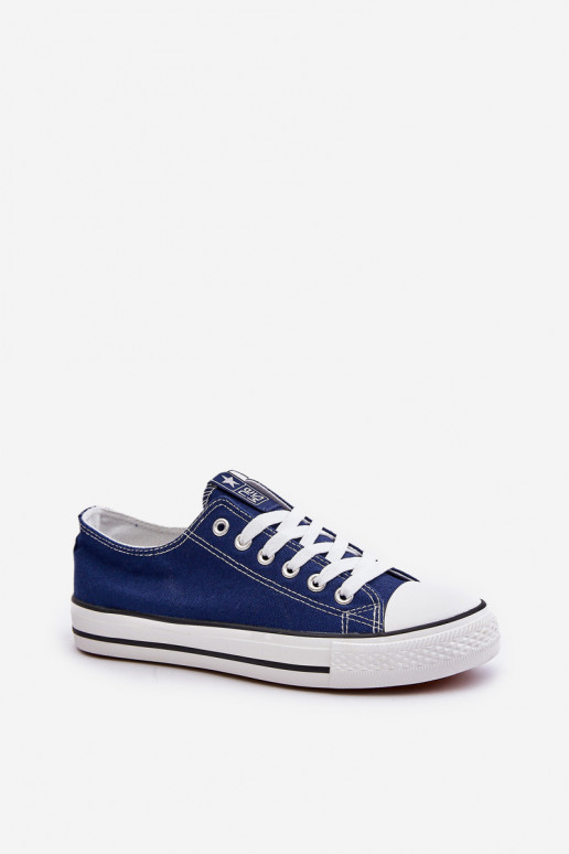 Scarpe da donna per il tempo libero, modello classico, colore blu scuro Ecoma