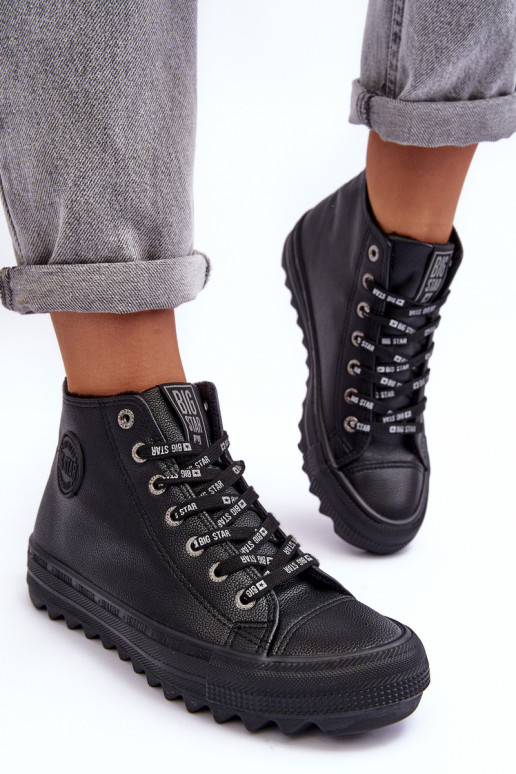 Scarpe per il tempo libero Big Star Alto riscaldamento colore nero EE274110 Scarpe per il tempo libero Big Star Alto riscaldamento colore nero EE274110