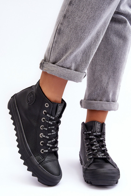Scarpe per il tempo libero Big Star Alto riscaldamento colore nero EE274110 Scarpe per il tempo libero Big Star Alto riscaldamento colore nero EE274110