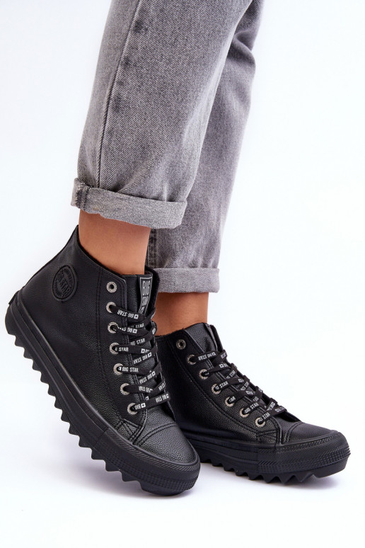 Scarpe per il tempo libero Big Star Alto riscaldamento colore nero EE274110 Scarpe per il tempo libero Big Star Alto riscaldamento colore nero EE274110