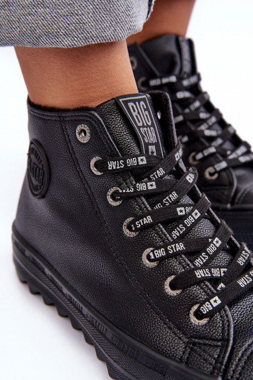 Scarpe per il tempo libero Big Star Alto riscaldamento colore nero EE274110 Scarpe per il tempo libero Big Star Alto riscaldamento colore nero EE274110