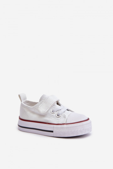 scarpe casual Infantile  con chiusure adesive Colore bianco Daloma