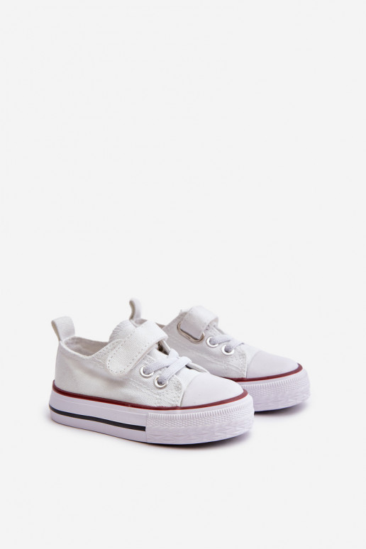 scarpe casual Infantile  con chiusure adesive Colore bianco Daloma