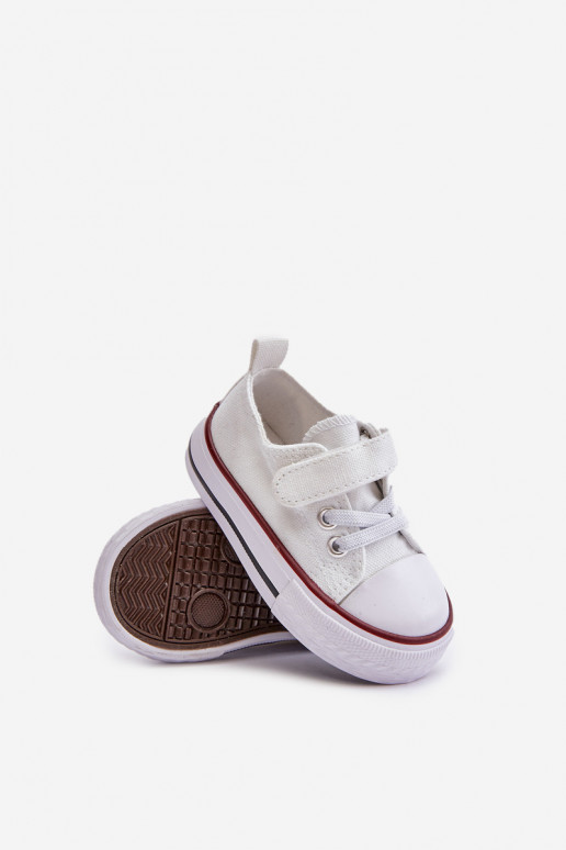 scarpe casual Infantile  con chiusure adesive Colore bianco Daloma