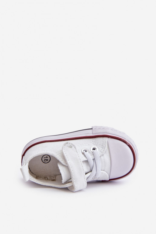 scarpe casual Infantile  con chiusure adesive Colore bianco Daloma