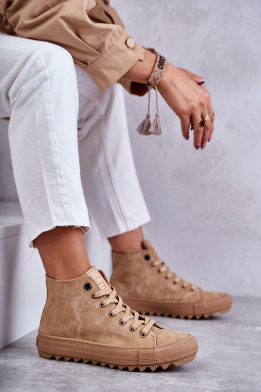 Scarpe per il tempo libero Big Star Alto riscaldamento colore marrone GG274072